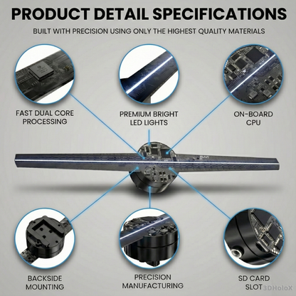 3DHoloX™ - HOLOGRAM FAN (16.5" EDITION)