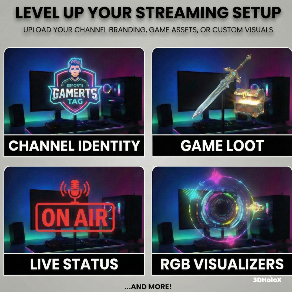 3DHoloX™ - HOLOGRAM FAN (16.5" EDITION)