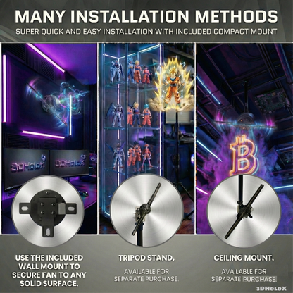 3DHoloX™ - HOLOGRAM FAN (16.5" EDITION)