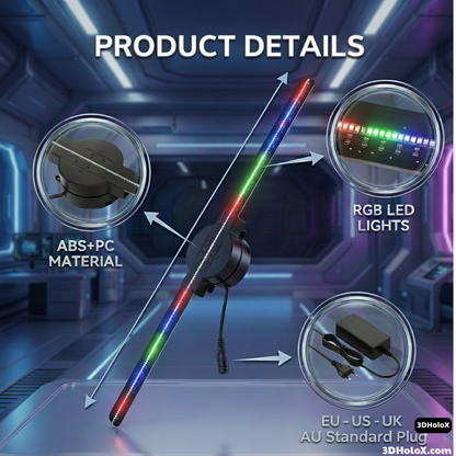 3DHoloX™ - HOLOGRAM FAN (16.5" EDITION)