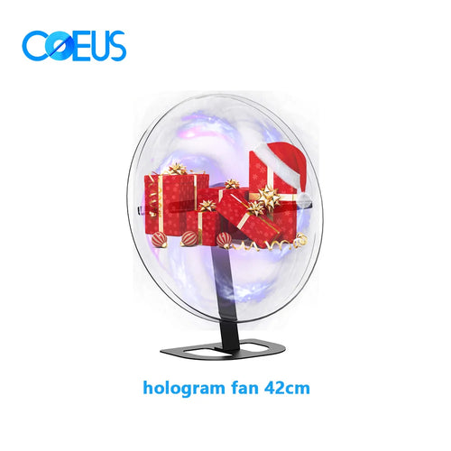 COEUS 42cm Mini Desktop 3D Hologram FAN Projector-224LED HD Display for Education OEM Supplier