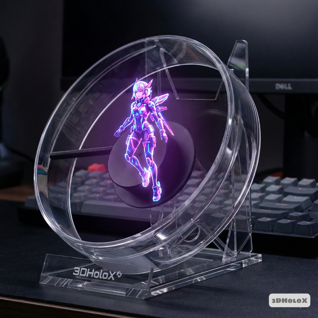 3DHoloX™ - HOLOGRAM FAN (5" EDITION)