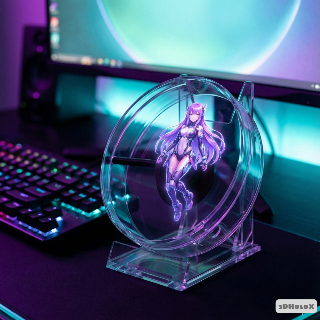 3DHoloX™ - HOLOGRAM FAN (5" EDITION)