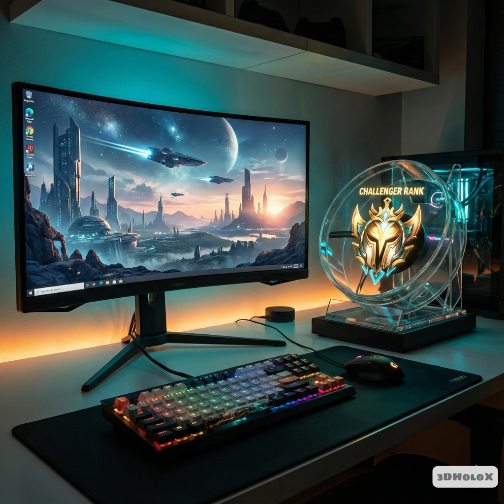 3DHoloX™ - HOLOGRAM FAN (5" EDITION)